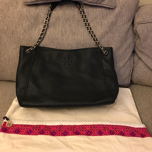 Tory Burch Tote with Stitching Details